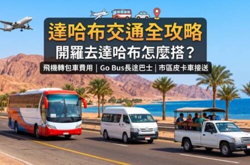 開羅前往達哈布交通攻略：沙姆沙伊赫機場公路、西奈半島沙漠公路與達哈布皮卡車